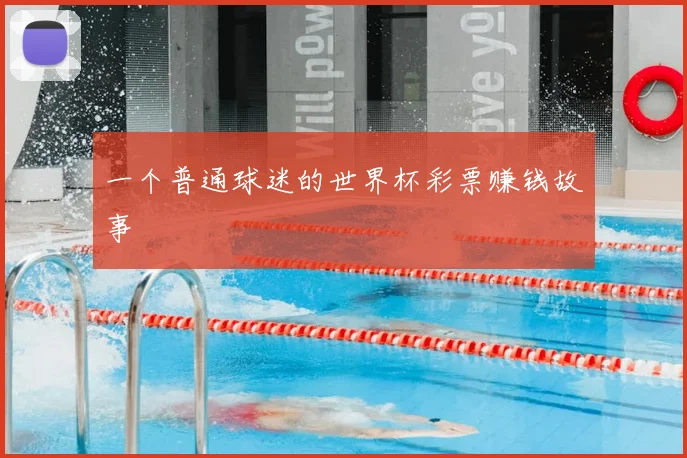 一个普通球迷的世界杯彩票赚钱故事